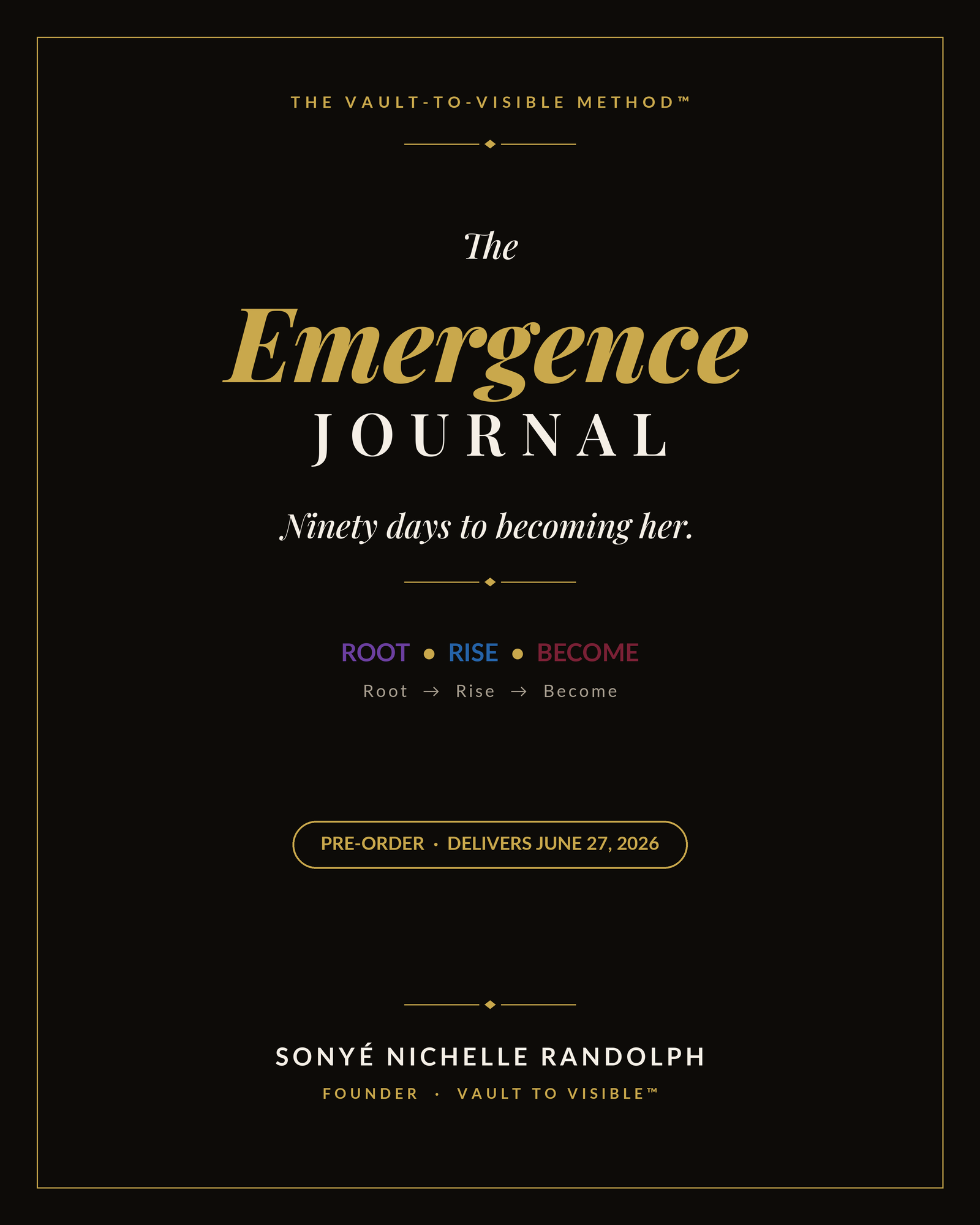 Emergence Journal (Pre-Order, Digital)
